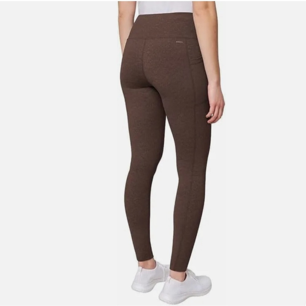 Mondetta Women's Midweight High Waist Active Leggings Coffee Sz L Size XS NWoT - Picture 2 of 2